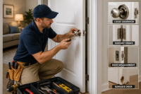 Common Door Problems and How a Handyman Can Fix Them